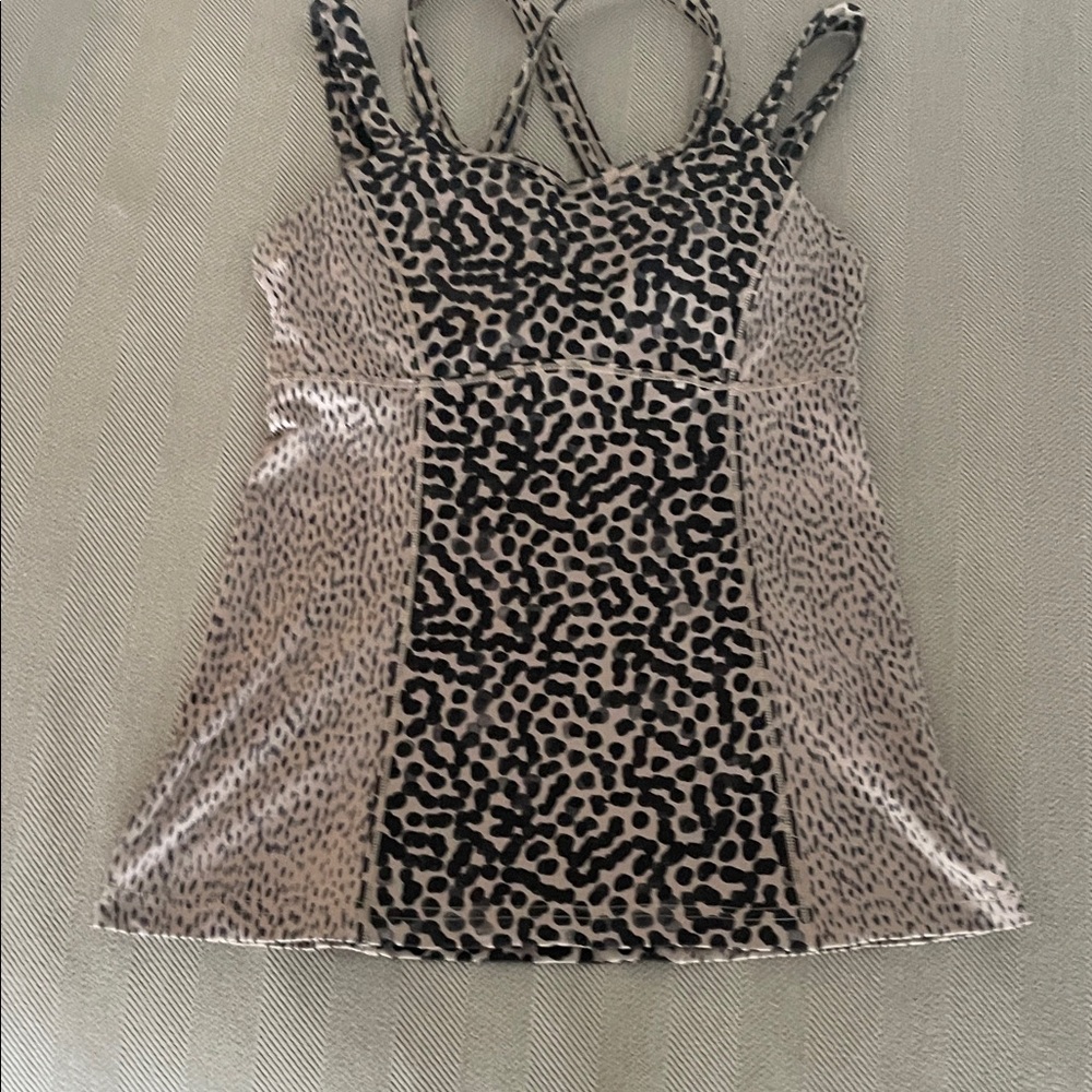 lululemon athletica Black and Gray Camisole